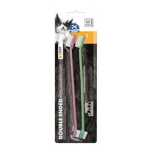 [6953182721161] M-PETS Double Ended Toothbrush