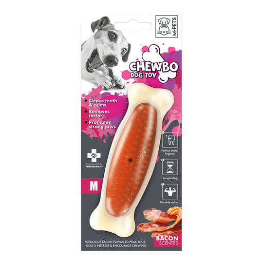 [6953182729228] M-PETS Chewbo Bone Dog Toy Medium