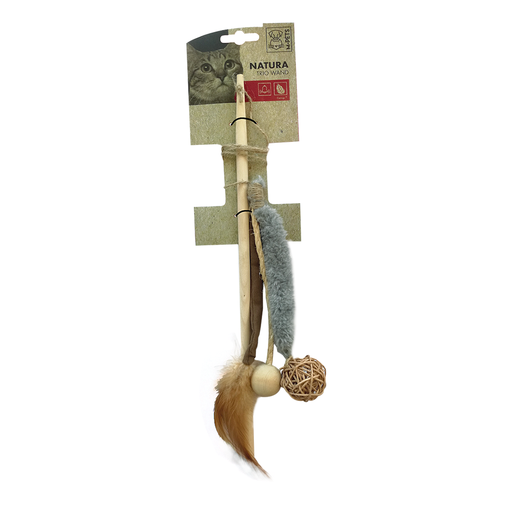 [6953182711018] M-PETS Natura Trio Cat Wand
