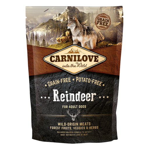 [8595602508891] Carnilove Reindeer for Adult Dogs 1.5kg