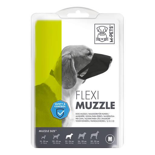 [6953182719359] M-PETS Flexi Muzzle Medium