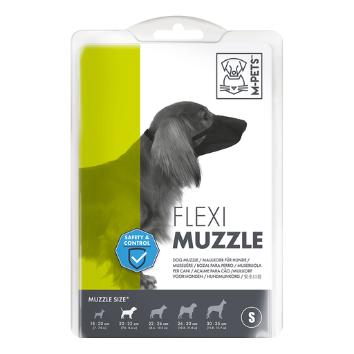[6953182719342] M-PETS Flexi Muzzle Small