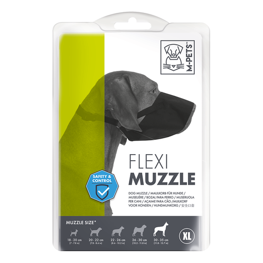 [6953182719373] M-PETS Flexi Muzzle XL