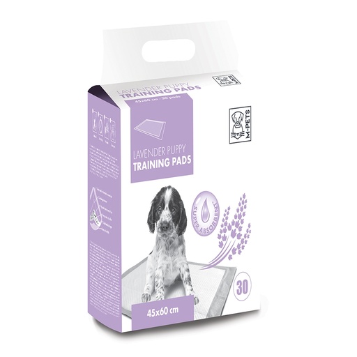 [6953182717799] M-PETS Lavender Training Pads 45x60cm 30pack