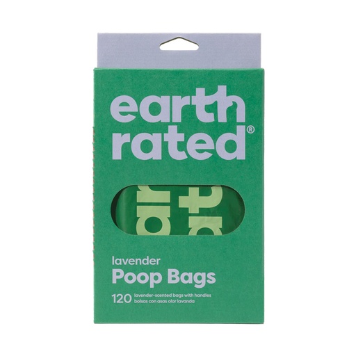 [BG0004] Earth Rated Easy Tie Handle Poop Bags 120Bags