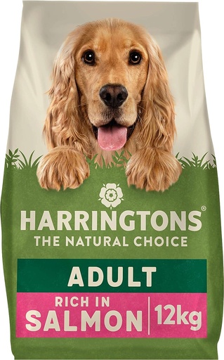 [HARRSP-12KG] Harringtons Complete Salmon & Potato Dry Dog Food 12kg