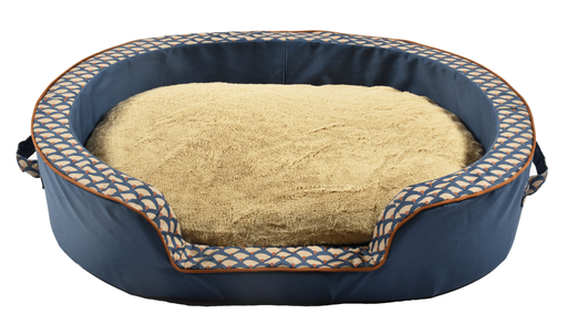 [BOCBGEIS_61_080] Bobby Geisha Basket Blue Medium