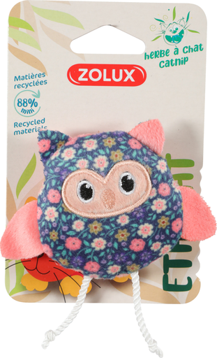 [ZL580755] Zolux Ethicat Floral Owl Toy