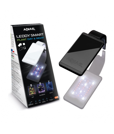 [AQ124350] Aquael Leddy Smart Light Plant Day & Night Black 4.8W