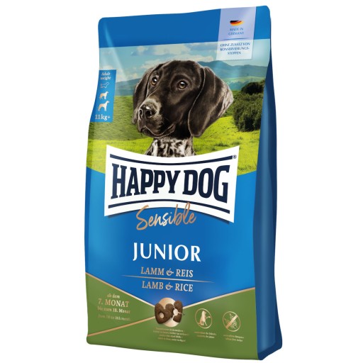 [HPP61015] Happy Dog Sensible Junior Lamb & Rice 1kg