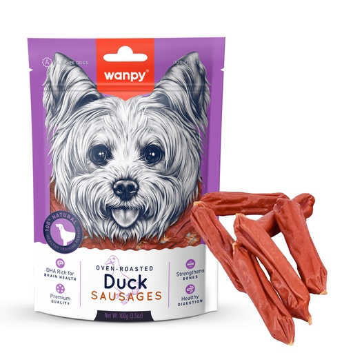 [SA-02H] Wanpy Duck Sausages 100gm
