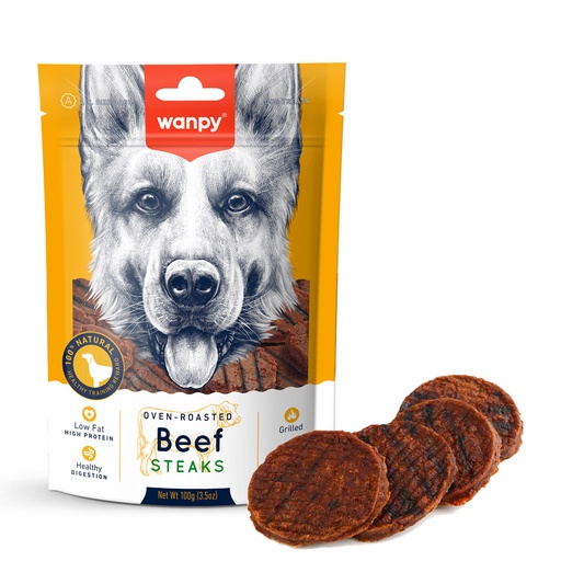 [MA-31] Wanpy Grilled Beef Steaks 100gm