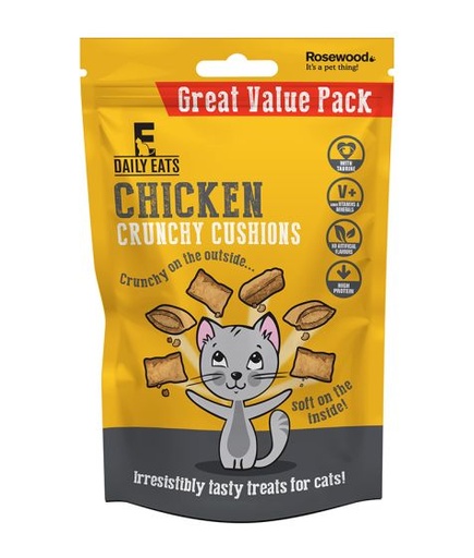 [90179-200g] Rosewood Crunchy Chicken Cushions Value Pack 200gm