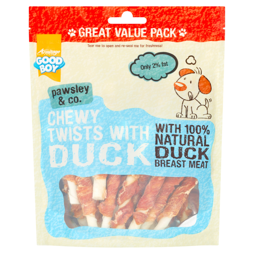 [ART620167] Armitage Goodboy Chewy Twists with Duck Value Pack 320gm