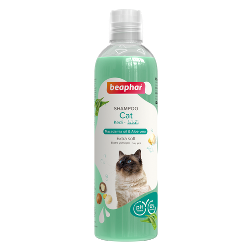 [BE19978] Beaphar Shampoo Macadamia Oil and Aloe Vera for Cats 250ml
