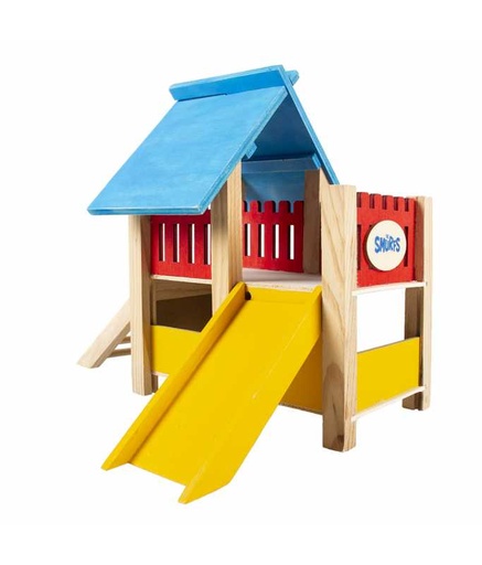 [LR13584] Duvo+ The Smurfs Rodent Playground 25x20x21cm