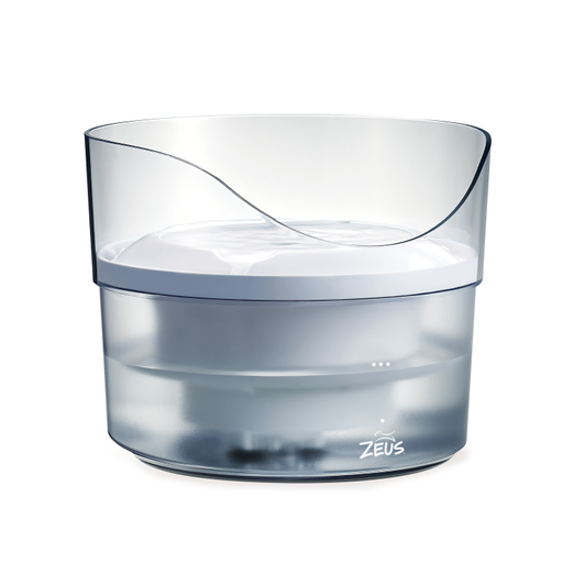 [HA91410] Zeus Fresh & Clear Dog Drinking Fountain with Splash Guard