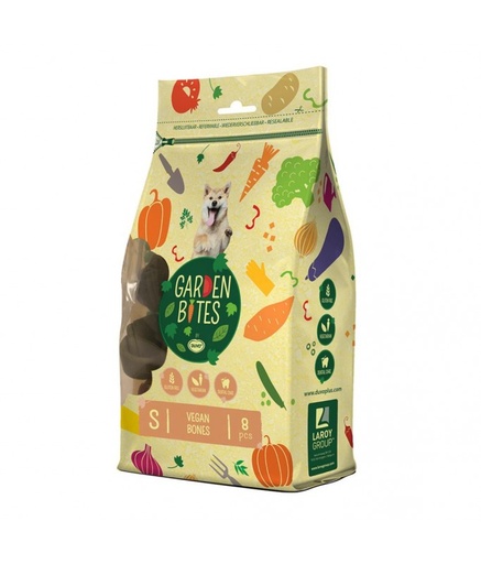 [LR10087] Duvo+ Garden Bites Vegan Bones Small Pouch 11cm 8Pcs Mix Colors