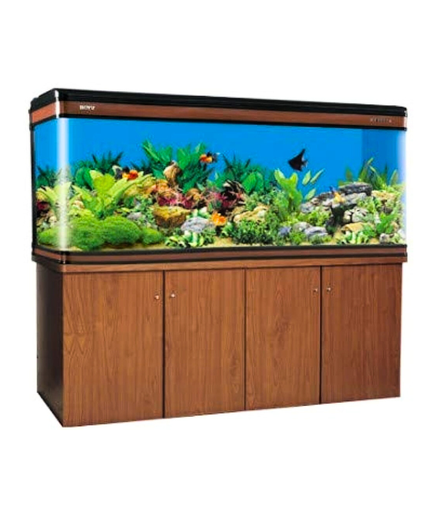 [BYLZ-2000-CHERRY] Boyu LZ-2000 Aquarium With Cabinet Cherry Color 2029x600x850mm