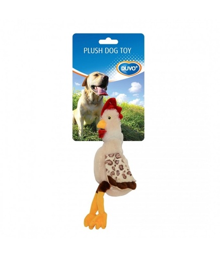 [LR1717009] Duvo Plush Chicken - Dog Toy