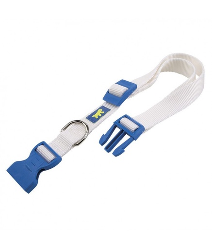 [75250901] Ferplast Club C Colours Nylon Dog Collar With Snap Clip