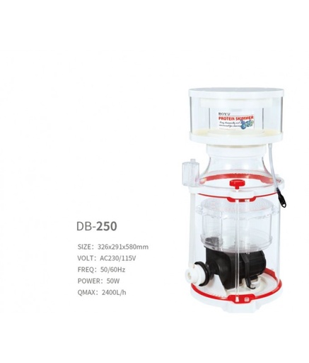 [BYPSDB-250] Boyu DB Series Protein Skimmer 2400L/H