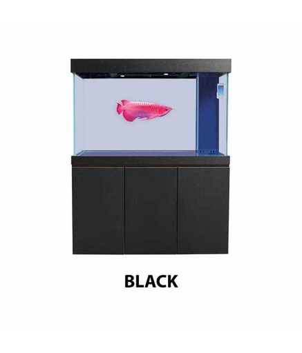 [BYEGM-1200-B] Boyu EGM 1200 Series Luxury Aquarium with Cabinet Black LWH 1200x400x1530cm