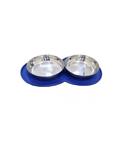 [M22050] Kumar Steels Anti Spill Rubber Mat Dog Bowl