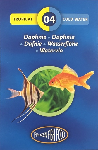 [3F90168] 3F & Ruto Frozen Daphnia Blister Frozen Fish Food 95gm