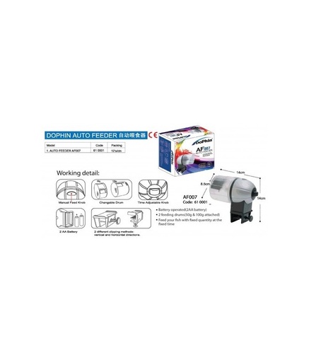 [AUTOFDAF007] KW Zone Dophin AF - 007 Auto Feeder