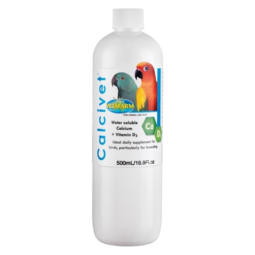 [VF00019] Vetafarm Avian Calcivet 500ml