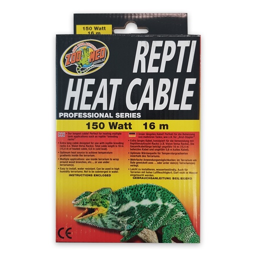 [SVDY009] Zoo Med Repti Heat Cable 150W / 16M