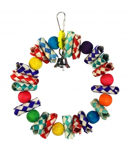 [BTLB02999] Pado Cylindrical Pattern Round Toy - 21x18 Cm