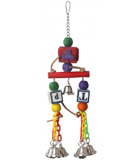 [BTLB02977] Pado Natural And Clean Bird Toy - 41x10 Cm