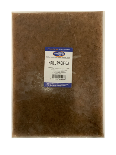 [3F90313] 3F & Ruto Frozen Krill Pacifica Flat Pack 1kg