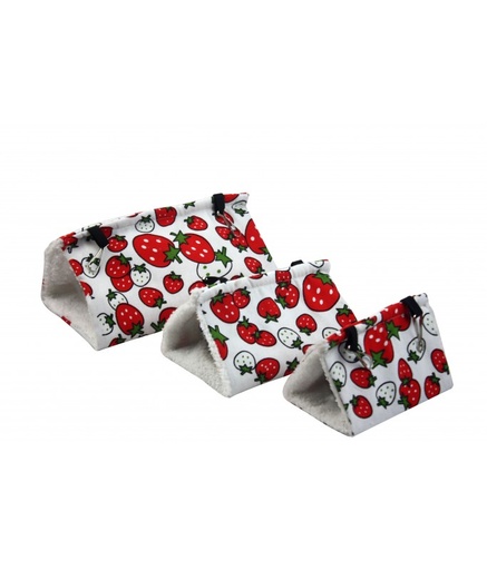 [BTLB03186] Pado Strawberry Pattern Triangular Bird House