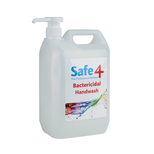 [SFHSP-5L] Safe 4 Bactericidal Hand Scrub 5L