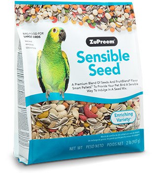 [ZU48020] ZuPreem Sensible Seed Large Birds 2LB / 0.91kg