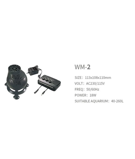 [BYWM-2] Boyu WM-Series Flow Pump Wave Maker 18W / 40-260L / 113x108x110mm