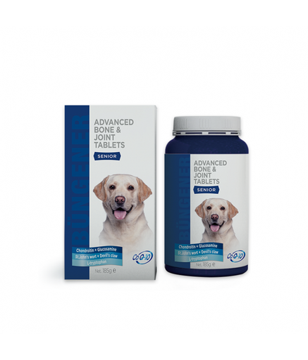 [4260652483033] Bungener Advanced Bone & Joint Tablets for Dogs Senior 185gm