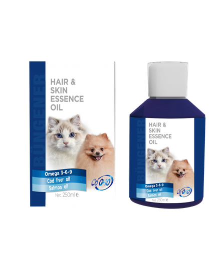 [4260652483071] Bungener Hair & Skin Essence Fish Oil for Cats & Dogs 250ml