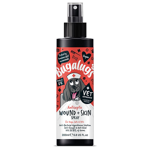 [5056176299583] Bugalugs Antiseptic Hot Spot Spray 200ml / 6.8 Fl Oz