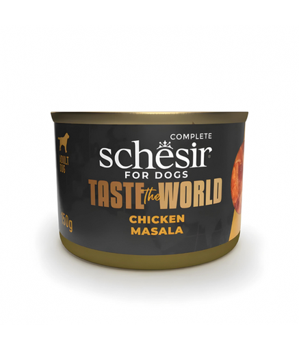 [SCINV22115403] Schesir Taste The World Dog Wholefood Chicken Masala 150gm