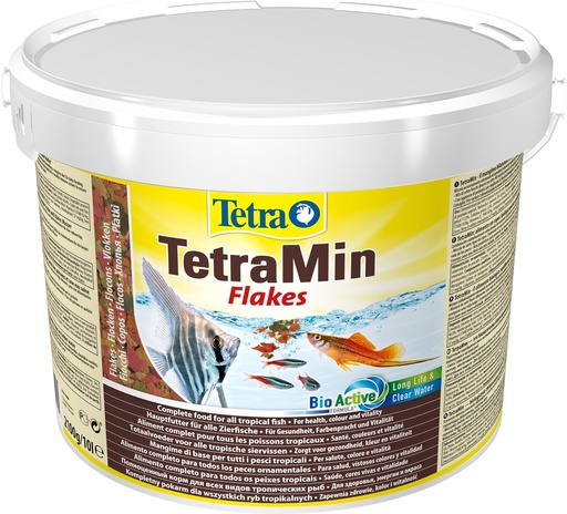 [T769939] Tetra Min Flakes Food 10L
