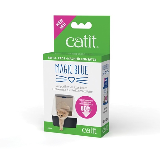 [HA44306W] Catit Magic Blue Refill Pads for Magic Blue Cat Litter Boxes Airpurifier