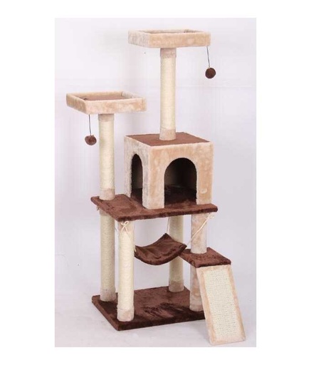 [HY6658] Catry Cat Tower With Scratcher LWH 50x40x136cm
