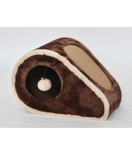 [HY17364] Catry Cat Tree House Scratcher With Toy LWH 39x30x27cm