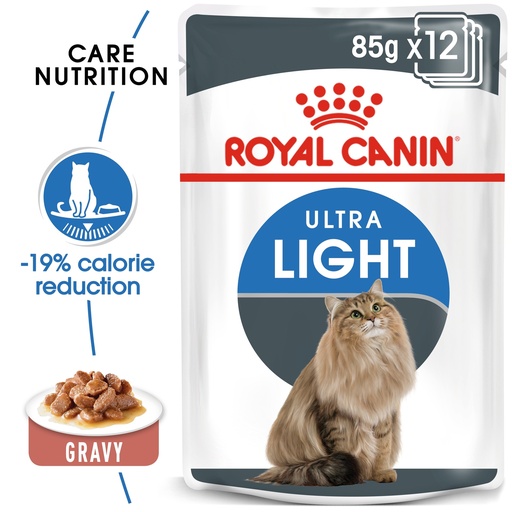 [RO282160] Royal Canin FCN Feline Care Nutrition Light Weight Care Wet Cat Food12x85gm