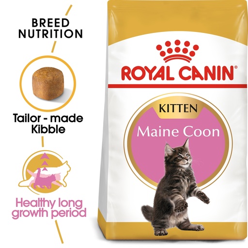 [RO252070] Royal Canin FBN Maine Coon Kitten Feline Breed Nutrition Cat Food 2kg