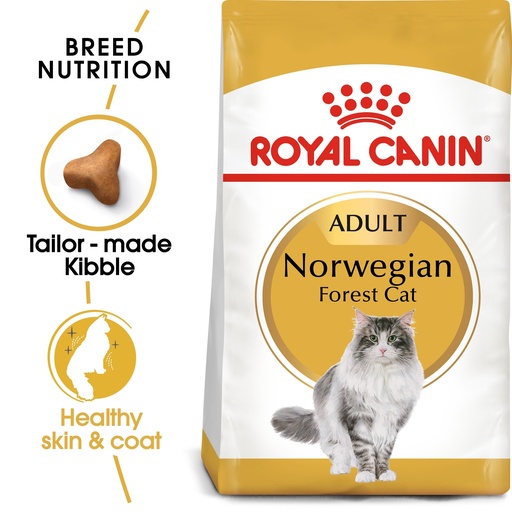 [RO235070] Royal Canin FBN Feline Breed Nutrition Norwegian Forest Cat Food Adult 2kg